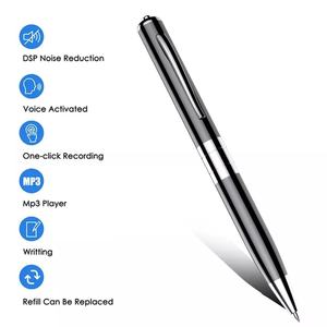 Portable USB Charging Voice Activated Recording Pen with <b>File</b> Encryption Audio Device for Office Home - Product Image 4
