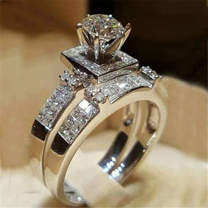 Anello Impilabile Scintillante per Donne, Gioielli Eleganti alla Moda, Vendita all'Ingrosso - Product Image 2