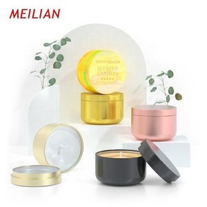 Venta al por Mayor de Latas de Aluminio Personalizadas de 50 ml (1.5 oz) para Velas, Envases Redondos Vacíos con Impresión a Color - Product Image 1