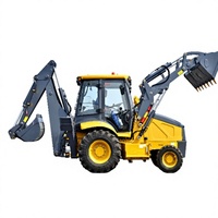 Backhoe Loader Profesional XT870K 70KW dengan Bucket 1m³ untuk Konstruksi dan Pertanian