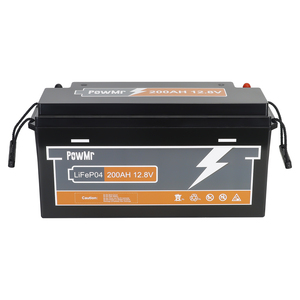 แบตเตอรี่ LiFePO4 12.8V 200Ah พร้อมระบบจัดการแบตเตอรี่ในตัว (BMS) แบตเตอรี่ลิเธียมไอออนสำหรับระบบกักเก็บพลังงานแสงอาทิตย์แบบออฟกริด ระบบพลังงานไฮบริด - Product Image 1