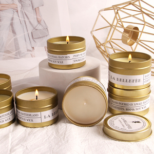 <span class=keywords><strong>Bougie</strong></span> parfumée en boîte de voyage, <span class=keywords><strong>bougie</strong></span> en cire de soja, aromathérapie, pour les boutiques en ligne, les magasins de cadeaux et les marques lifestyle - Product Image 2