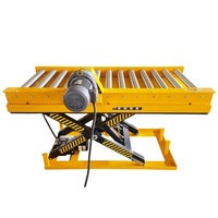 Plateforme élévatrice à ciseaux à rouleaux hydrauliques électriques de 3 tonnes de capacité et de 6 m de long à vendre