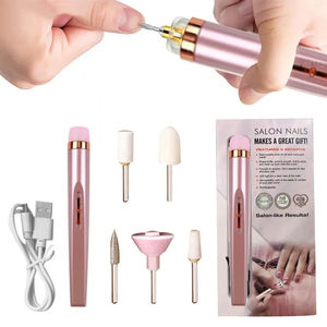 5 in 1 Electric <b>Nail</b> Polish <b>Drill</b> <b>Machine</b> With Light Portable Mini Electric Manicure Art Pen Tools for Gel Remover - Product Image 6