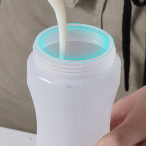 Dispensador de masa para panqueques de 700 ml, botella mezcladora de masa manual con manivela, botella mezcladora de masa para cupcakes, panqueques y crepes - Product Image 6