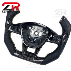 <span class=keywords><strong>Volante</strong></span> de Fibra de Carbono Estilo <span class=keywords><strong>F1</strong></span> para <span class=keywords><strong>Mercedes</strong></span> Benz W204 W212 W207 X204 X164 W463 W205 W222 W223 W221 - Product Image 2