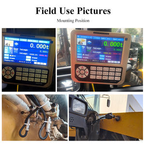 휠 로더용 디지털 로더 스케일, LCD 디스플레이 및 자동 누적 기능을 갖춘 고정밀 계량 시스템 - Product Image 5