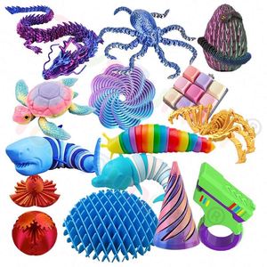 New 2025 3D Sensory Fidget Toy Pack Bulk Wholesale <b>PLA</b> Sensory Fidget Set for Kid Adult ADHD Custom Logo Stress Relief Therapy - Product Image 1