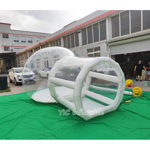 Tentes à bulles gonflables, grande structure en dôme portable pour événements en plein air, carnaval, vente <span class=keywords><strong>chaude</strong></span>, PVC - Product Image 3