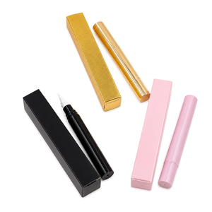 บรรจุภัณฑ์ลิปกลอสแบบปากกาขนาด 2 มล. 4 มล. 5 มล. สีทอง สำหรับขายส่ง พร้อมบริการสกรีนโลโก้ สำหรับเครื่องสำอางและผลิตภัณฑ์ดูแลเล็บ - Product Image 1