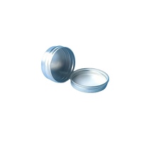 Vente en gros de boîtes en aluminium personnalisées de 30 ml, 52x21 mm, avec bouchon à vis, emballage cosmétique pour crème anti-moustiques