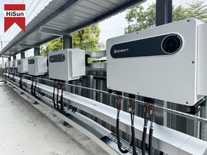 Trên lưới năng lượng mặt trời biến tần growatt trên lưới 100kw song song DC để AC trên lưới năng lượng mặt trời biến tần cho đỉnh cạo râu - Product Image 3