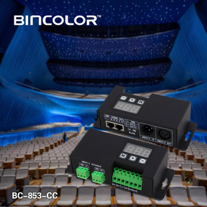 Bincolor BC-<span class=keywords><strong>853</strong></span> 12V 24V 3 kênh 18A DMX512 <span class=keywords><strong>CV</strong></span> Bộ giải mã DMX điều khiển cho LED ánh sáng RGB - Product Image 2