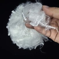 Fibre de polyester recyclée 4080 beige brun 4D 51mm Bico Low Melt Fiber Lmf