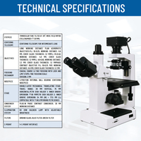 37XB Trinocular Inverted Biological Microscope Manual Focus 40X-400X Research Grade Phase Contrast for Cell Culture Lab
