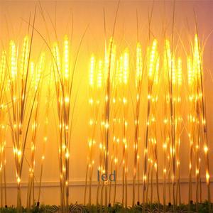 Garden Landscape Eco-friendly Factory Production 15 Pcs/set LED Waterproof Outdoor Lawn Spike Pathway Wheat Light - Product Image 6