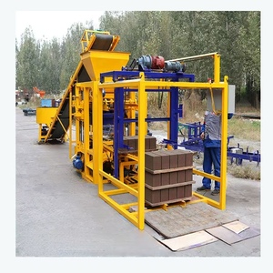 Hot bán cao chi phí-hiệu SuấT tỷ lệ bê tông máy móc Qtj4-26 bán tự động rỗng khối làm cho máy dây chuyền sản xuất - Product Image 4