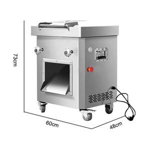 Nouvelle machine à trancher et à déchiqueter le poulet et le bœuf en acier inoxydable automatique multifonctionnelle avec un ensemble de lames amovibles - Product Image 2