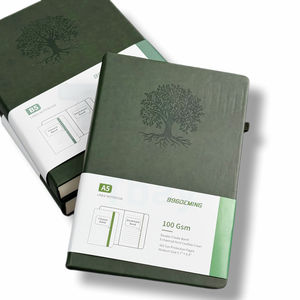 Gamme de couleurs complète, carnet de planification journalier à couverture rigide personnalisée avec grille à points épais de qualité supérieure, élastique, 2023 2024 - Product Image 6