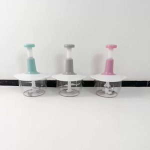 Mini Procesador de Alimentos Manual Sunshine de Acero Inoxidable para Cocina, Licuadora <span class=keywords><strong>Picadora</strong></span> Segura para Verduras, Ajo, Carne y Jengibre, Herramienta de Almacenamiento - Product Image 4