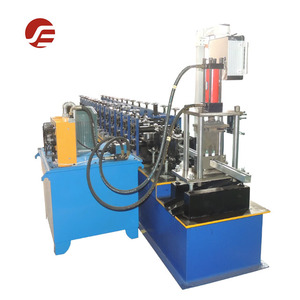 Rouleau automatique de guidage de porte coulissante de <span class=keywords><strong>volet</strong></span> <span class=keywords><strong>roulant</strong></span> formant la ligne rail de guidage canal C profilé en U fabrication à froid formant la machine - Product Image 2