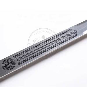 ดาบจำลองอาวุธของเจ้าชายเอ็ดเวิร์ดแห่งยุคกลาง พร้อมแผ่นฐานตั้งโชว์ - Product Image 5