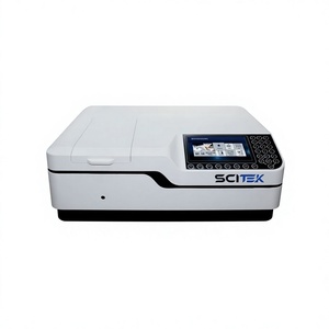 SCITEK Double-Beam UV-VIS Spectrophotometer Photomultiplier Tube (PMT) Detector Omron buttons and large-screen display for Lab - Product Image 1