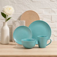 Service de table personnalisé en céramique et porcelaine carrée, en couleur unie, pour les plats de restaurant