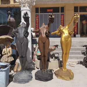 Blve ngoài trời trang trí cuộc sống Kích thước kim loại Khỏa Thân cô gái VƯỜN điêu khắc Hy Lạp nho Nữ Thần <span class=keywords><strong>Daphne</strong></span> tượng đồng - Product Image 3