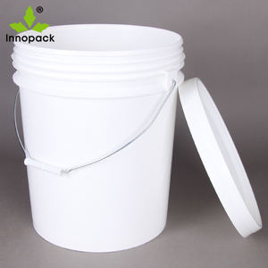 ถังพลาสติก PP/HDPE 5แกลลอนพร้อมที่จับพลาสติกและโลหะ - Product Image 5