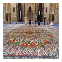 Tapis personnalisé mur à mur mosquée prière hôtel moderne nouveau design Tapis
