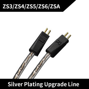 Câble d'écouteurs intra-auriculaires <span class=keywords><strong>KZ</strong></span> ZS10 Pro ZSN PRO, câble torsadé en cuivre sans oxygène de haute pureté, câble de mise à niveau <span class=keywords><strong>KZ</strong></span> 2 broches pour <span class=keywords><strong>KZ</strong></span> Z10 ZST ZSN - Product Image 4