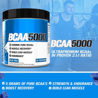 Poudre de BCAA 5000mg pour la nutrition sportive des adultes, OEM ODM, pour complément de musculation