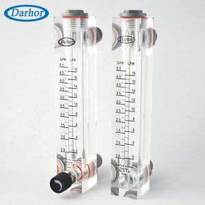 Darhor DFC meteran aliran air dudukan Panel 5GPM akrilik penjualan laris ekonomis untuk RO - Product Image 2