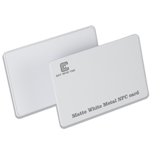 CKTRFIDカスタマイズ非接触フルメタルNFCカードステンレススチールデジタル名刺VIP忠誠カード - Product Image 4