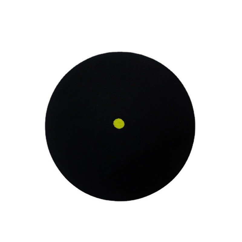Premium Quality Sports Rubber Squash Ball Double Yellow Dots Low Speed with Single Dot for Beginner Professional Squash Play
