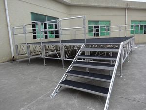 Sistema de iluminación de escenario con efecto disco de aluminio para concierto más barato/escenario de DJ portátil/escenario de <span class=keywords><strong>pasarela</strong></span> - Product Image 3