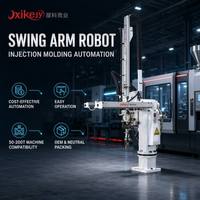 Robot manipulateur pneumatique à bras oscillant pour machine de moulage par injection, bras robotisé pour pièces en plastique, préhension et retrait automatiques