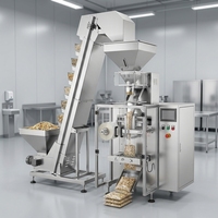 Machine d'emballage et de scellage de gobelets individuels 420 avec élévateur de type Z pour aliments et aliments pour animaux