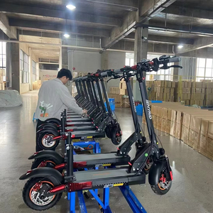 Trottinette électrique ES9 10 pouces, moteur 600W, 48V 10Ah, suspension avant et arrière, pliable, pour adulte, avec siège - Product Image 1
