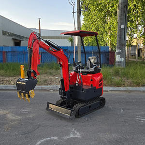 Mini-excavatrice d'usine multifonctionnelle pour travaux agricoles, ménagers et d'ingénierie, machine à creuser pour vergers, mini-excavatrice sur chenilles - Product Image 3
