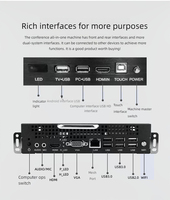 Pantalla Interactiva Inteligente 4K UHD, Pantalla Táctil LCD, Pizarra Digital Plana, Pizarra Inteligente para Enseñanza y Negocios