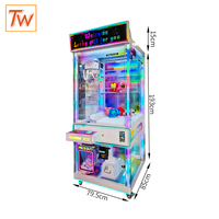 Machine à griffes TOPWAY de haute technologie avec interface tactile et contrôle intelligent du versement des gains pour centre de divertissement familial moderne