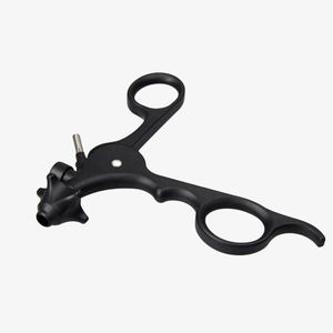 SK cirurgia laparoscópica Tenaculum fórceps 5mm x 330 endoscópico cirúrgico curvo reta tesoura gancho - Product Image 5