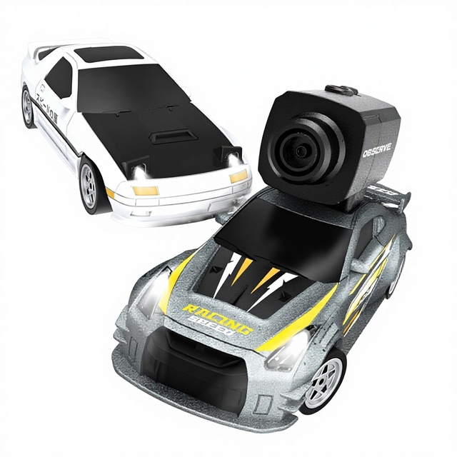JJRC Cross-Border New Style Mini Full-Scale Four-Wheel Drive High-Speed Drift Racing Car Camera Electric Car Toy C8827Pro Ages