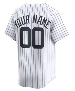 Camiseta Deportiva Personalizada Estilo Navy Blanco del Equipo de EE. UU., Jersey de Béisbol Cosido Personalizado y Económico - Product Image 1