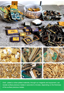 Máquina de Extracción de Oro de Residuos Electrónicos, Sistema de Refinación de Metales Preciosos de Alto Rendimiento - Product Image 3