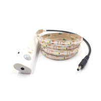 Lampe de chevet intelligente à détecteur de mouvement alimentée par batterie, rechargeable, sans fil, pour lit, armoire, coin, éclairage d'ambiance