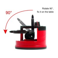 Aiguiseur de couteaux à ventouse professionnel, outil d'affûtage de couteaux de cuisine, nouveau design, aiguiseur manuel pour usage domestique
