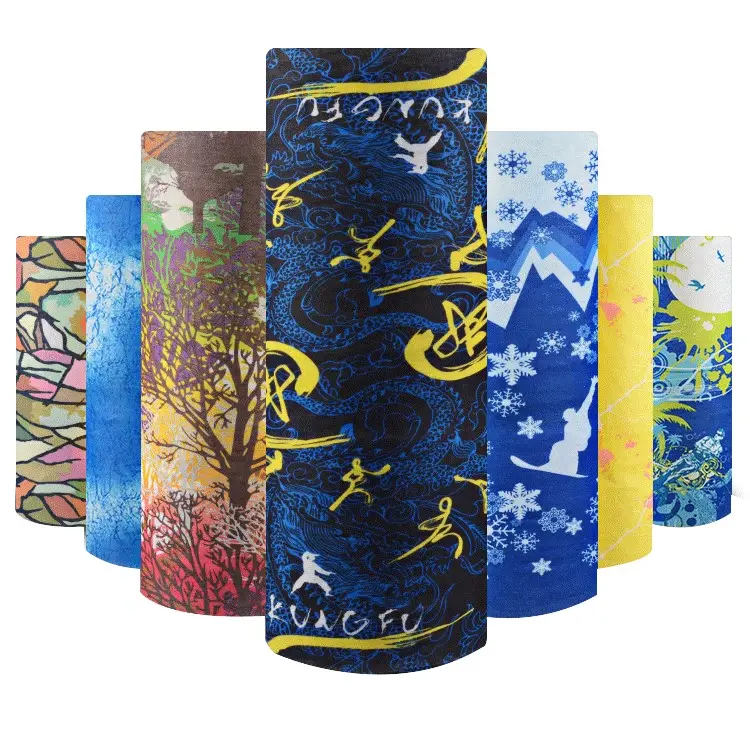 Men's bib women's summer thin ice silk anti ultraviolet scarf multi purpose magic Headband